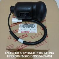 KNOB SUB ASSY KNOB PERSENELING HINO 500 FM260JD 33504-EW081