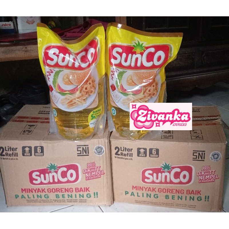 

(Paket 2 Dus) MINYAK SUNCO 2L