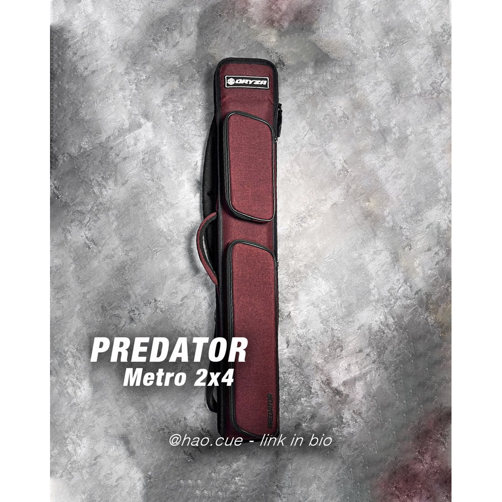 Predator Metro 2x4 Red (Second) | Hao Cue Billiard