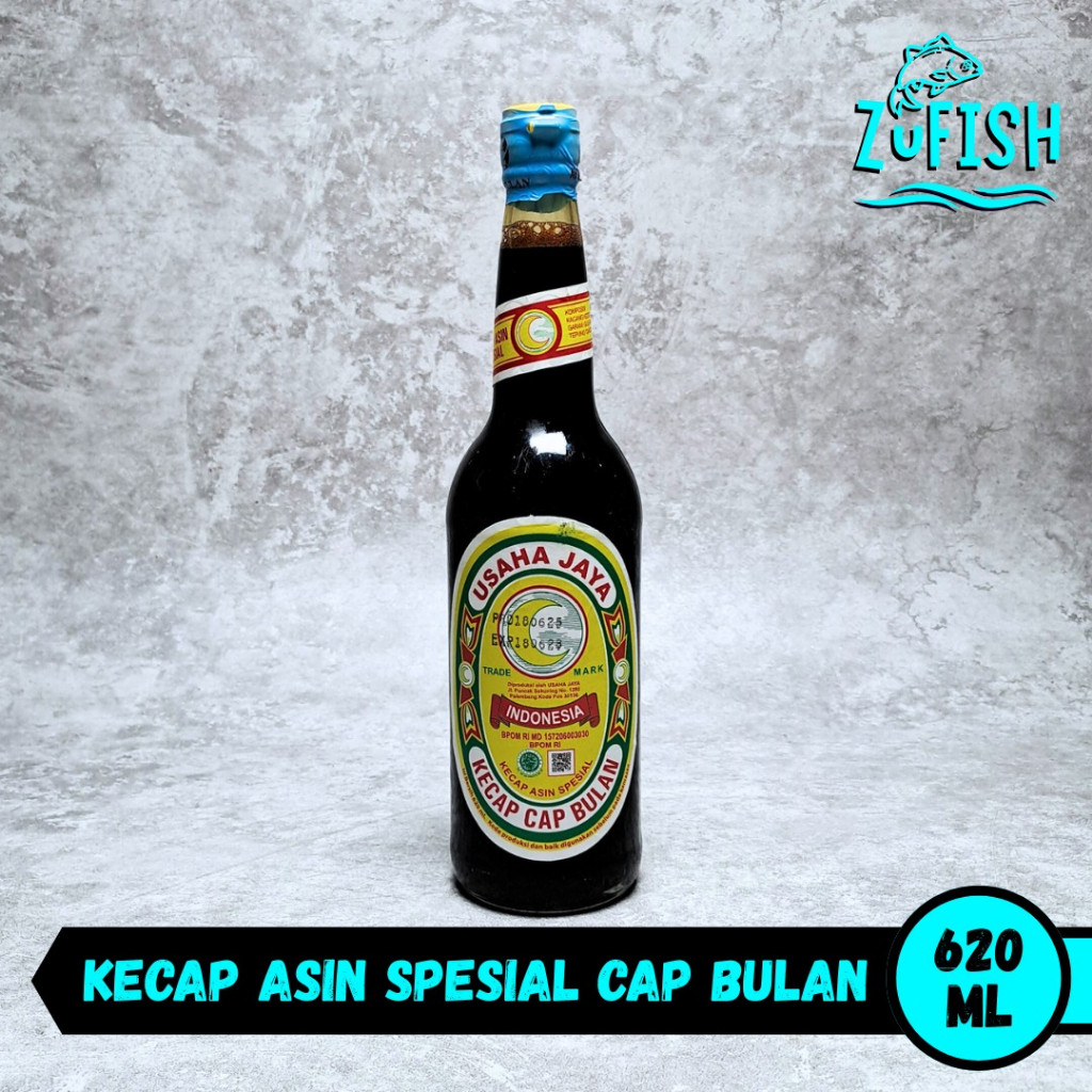 

ZuFISH - Kecap Asin Atom Spesial Cap Bulan 620mL