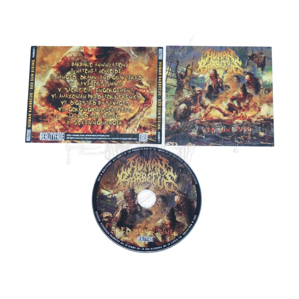 Cd - Human Barbecue - Red Sun Riding