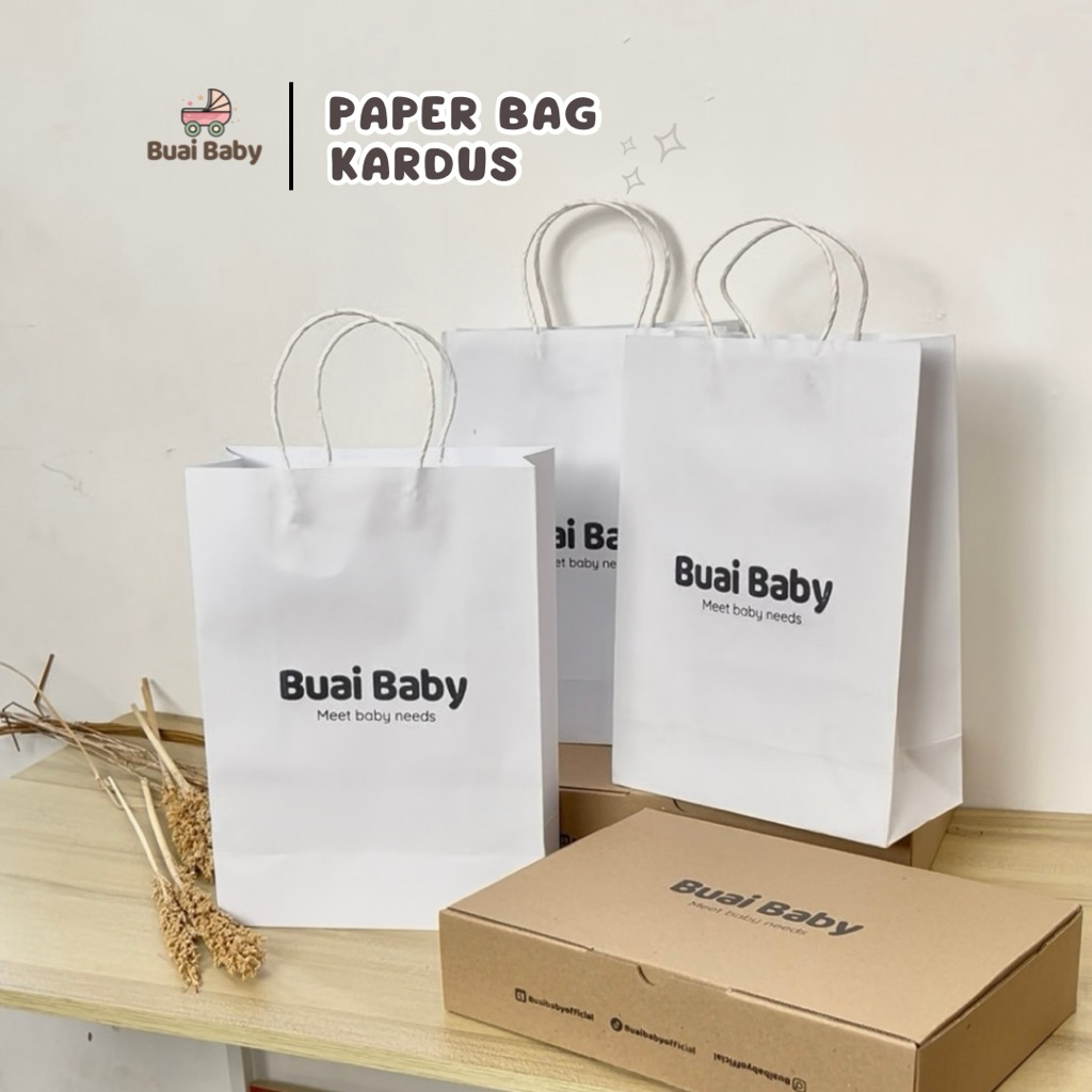 

BUAI - Paper Bag Tas kertas buai baby