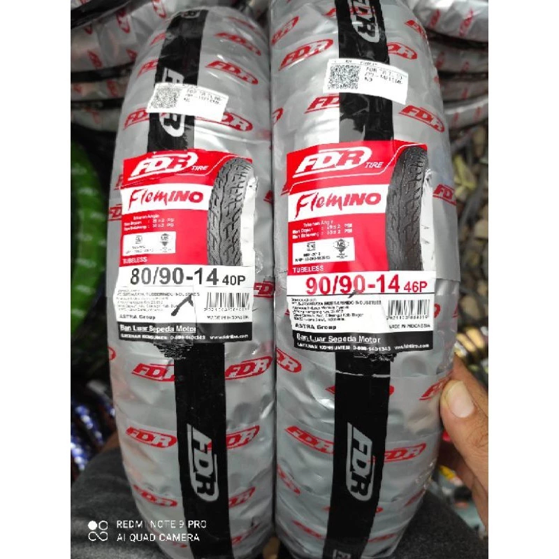 READY COD BAN FDR FLEMINO 80/90-14 RING 14 / BAN FDR TUBELESS TUBLES RING 14 / BAN FDR TUBLES RING 1