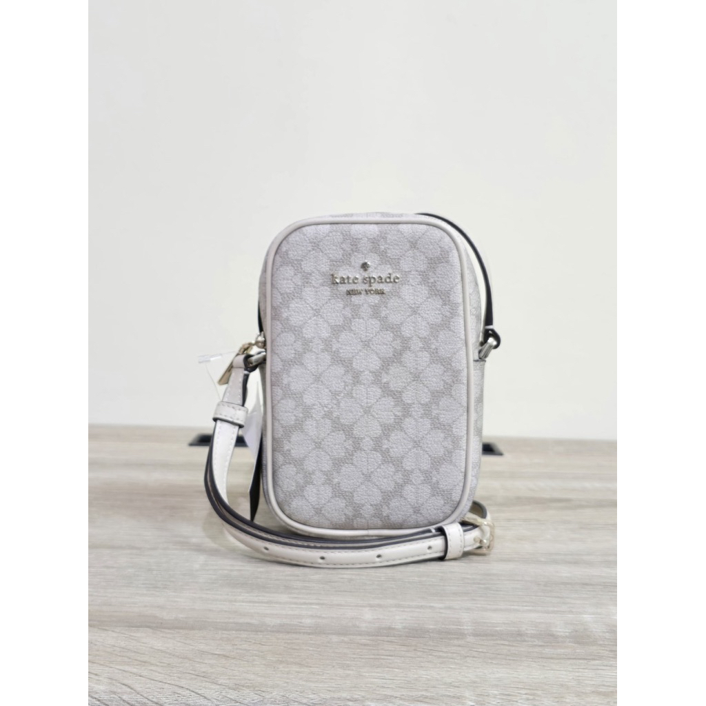 KS phone crossbody spade flower