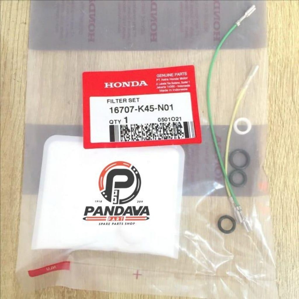 16707-K45--N01 FILTER POMPA CB VERZA FILTER POMPA CBR 150 FILTER POMPA CB 150 FILTER POMPA BENSIN VE