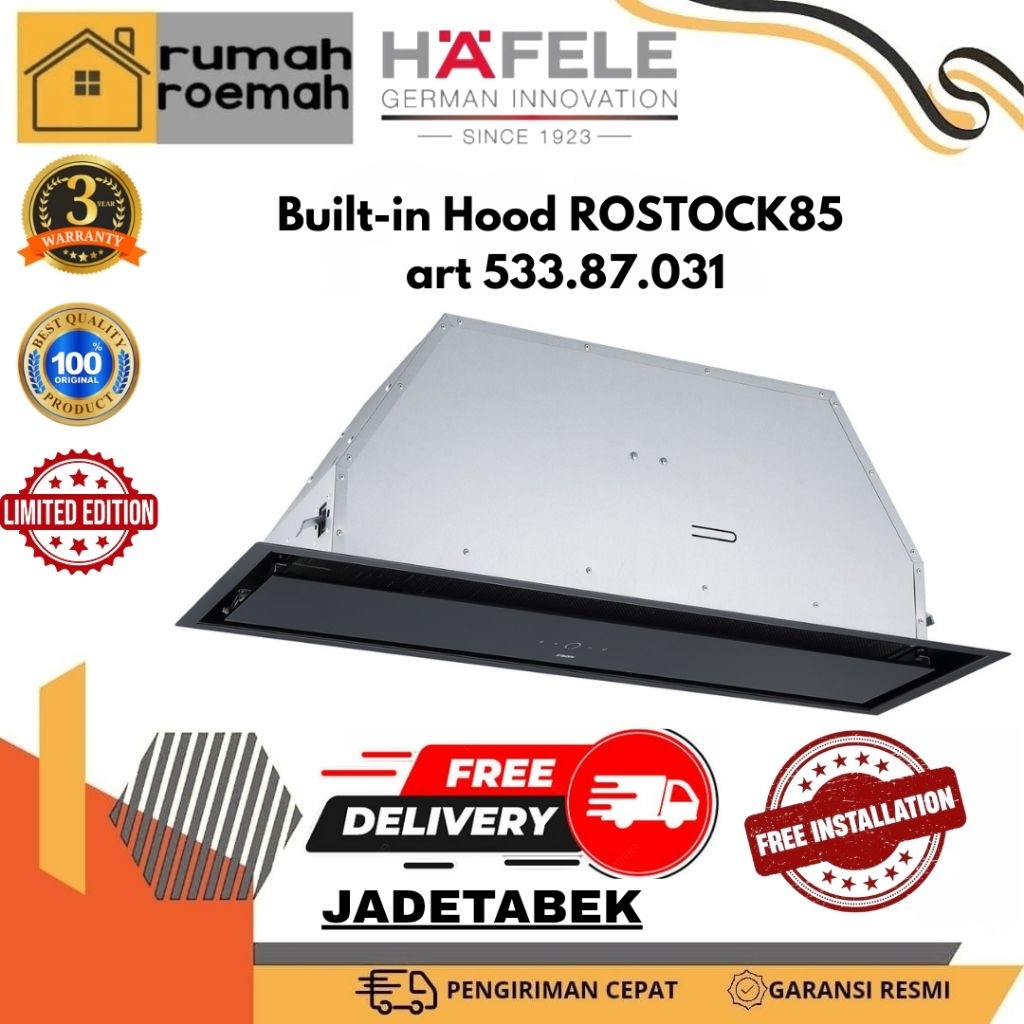 HAFELE ROSTOCK85 Cooker Hood Built-in - 533.87.031
