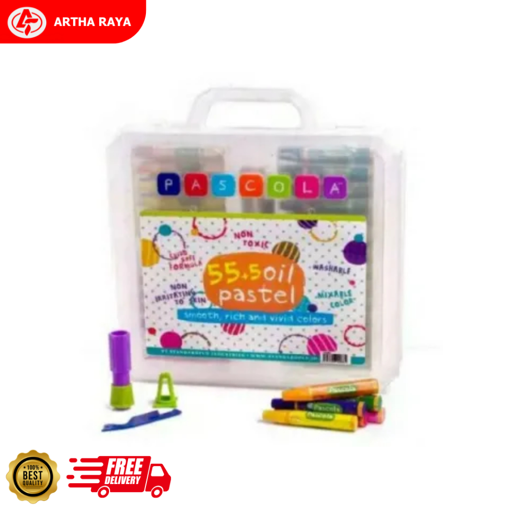 

Crayon Pascola Oil Pastel 55 Warna