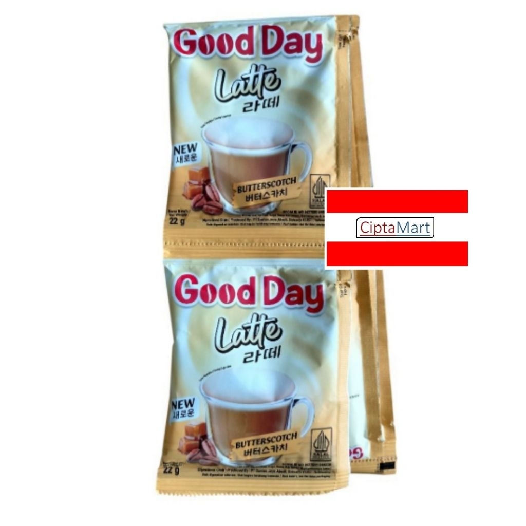 

Good Day Latte Butterscotch 10 x 22gr sachet