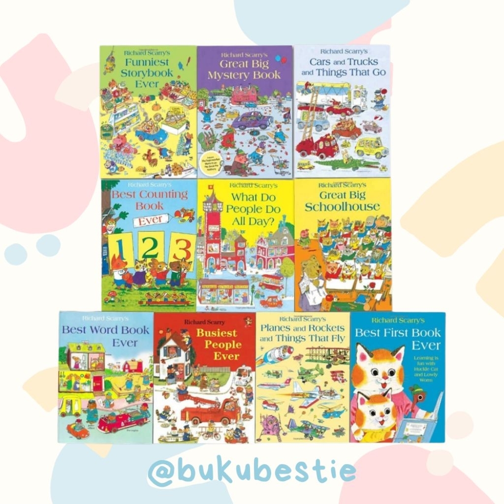 Richard Scarry's Best Collection Ever - Buku Anak Preloved Like New