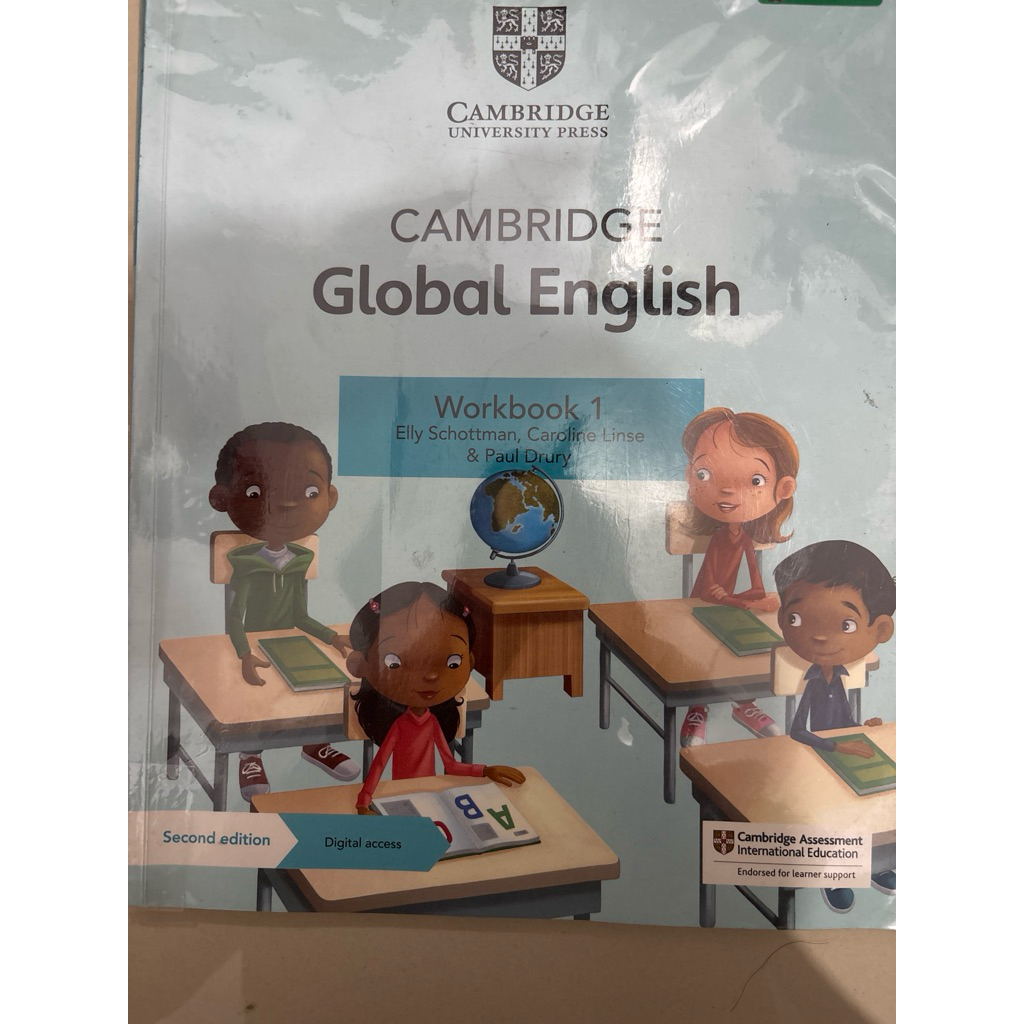 PRELOVED BUKU ENGLISH CAMBRIDGE wb KELAS 1 SD