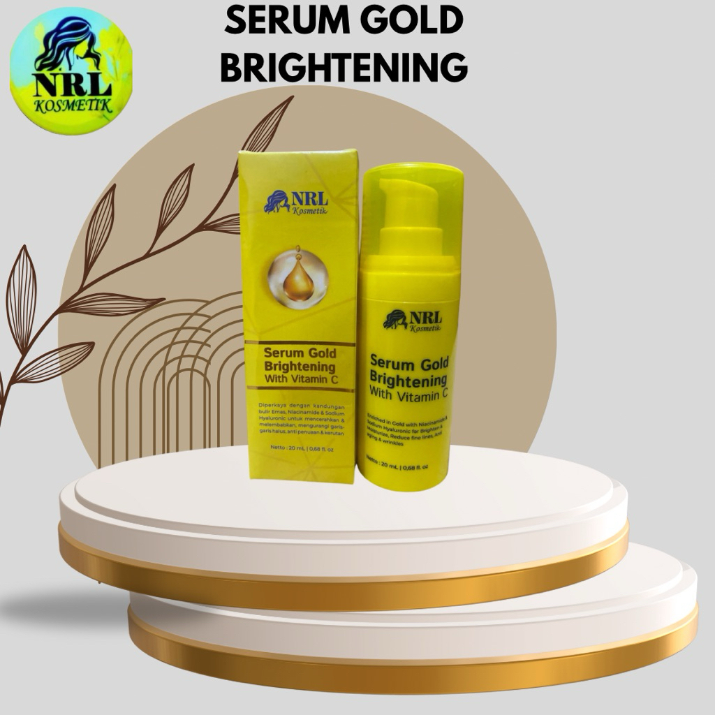 SERUM NRL ACNE  & GOLD ORIGINAL 100% BPOM AMAN AMPUH JERAWAT MEMUTIHKAN GLOWING CREAM NRL ORIGINAL