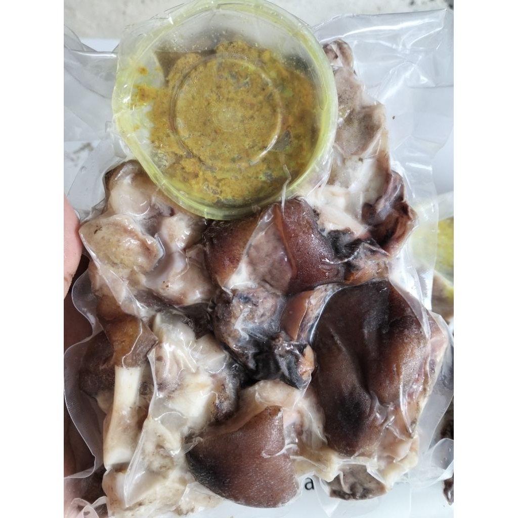 

Sup Kikil Guling Frozen/kemasan 500 gr/vacuum/pengiriman instan