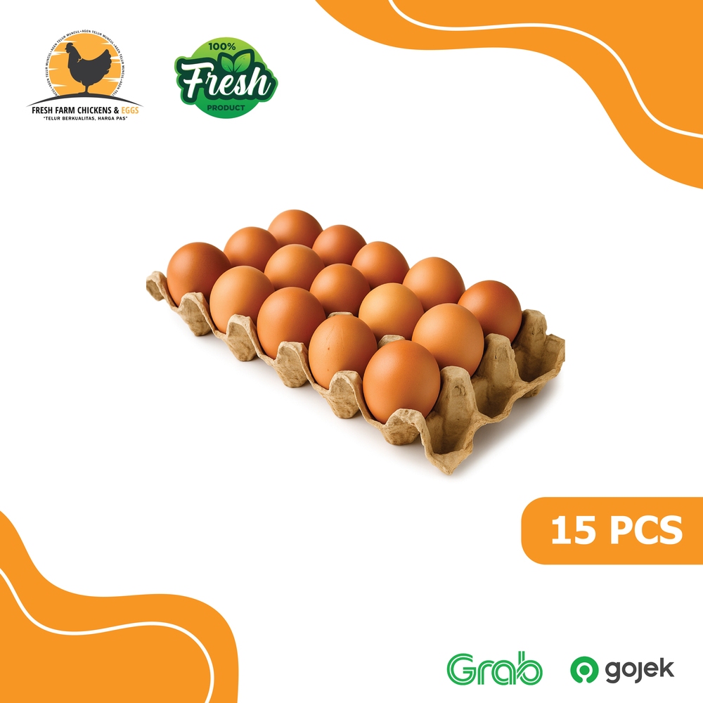 

Telur Ayam Negeri Premium Fresh Grade A - 15 Pcs