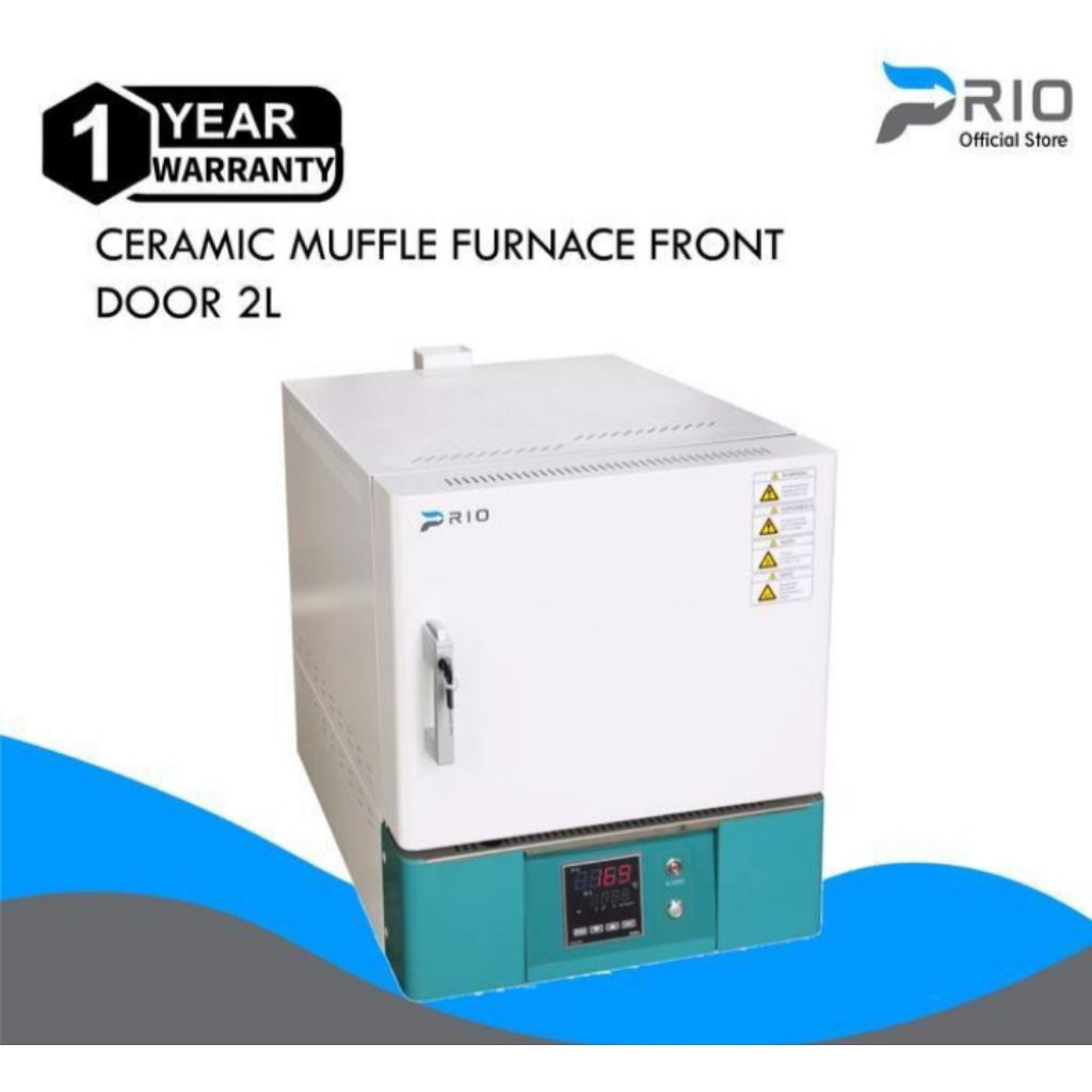 2L - Ceramic Muffle Furnace Lab Front Door Laboratorium
