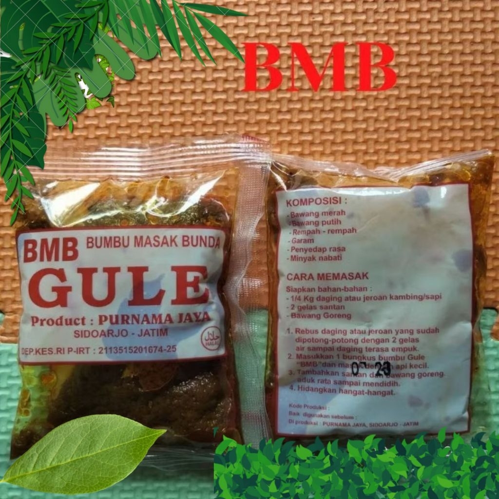 

BMB - Bumbu GULE - Bumbu Masak Bunda