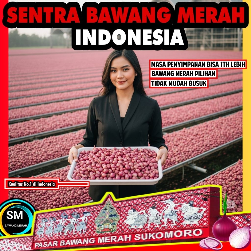 

BAWANG MERAH BERKUALITAS 1KG