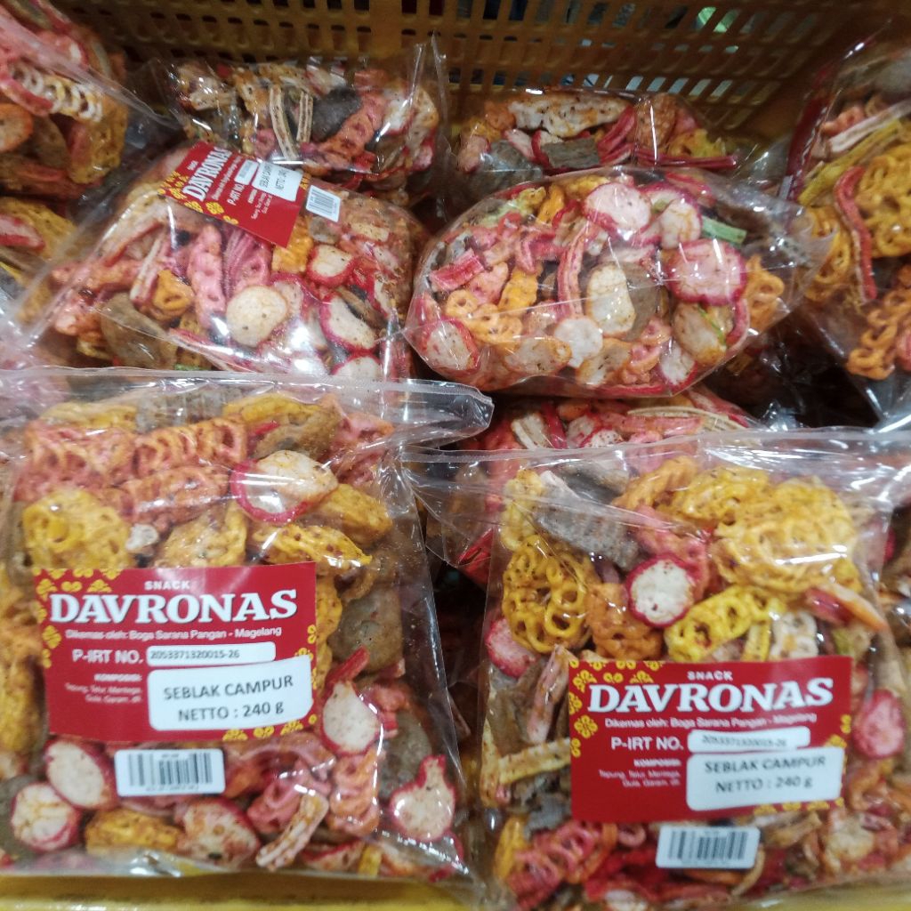 

Seblak Campur Davronas 240 gram/Seblak Campur/Oleh-oleh Magelang Yogyakarta