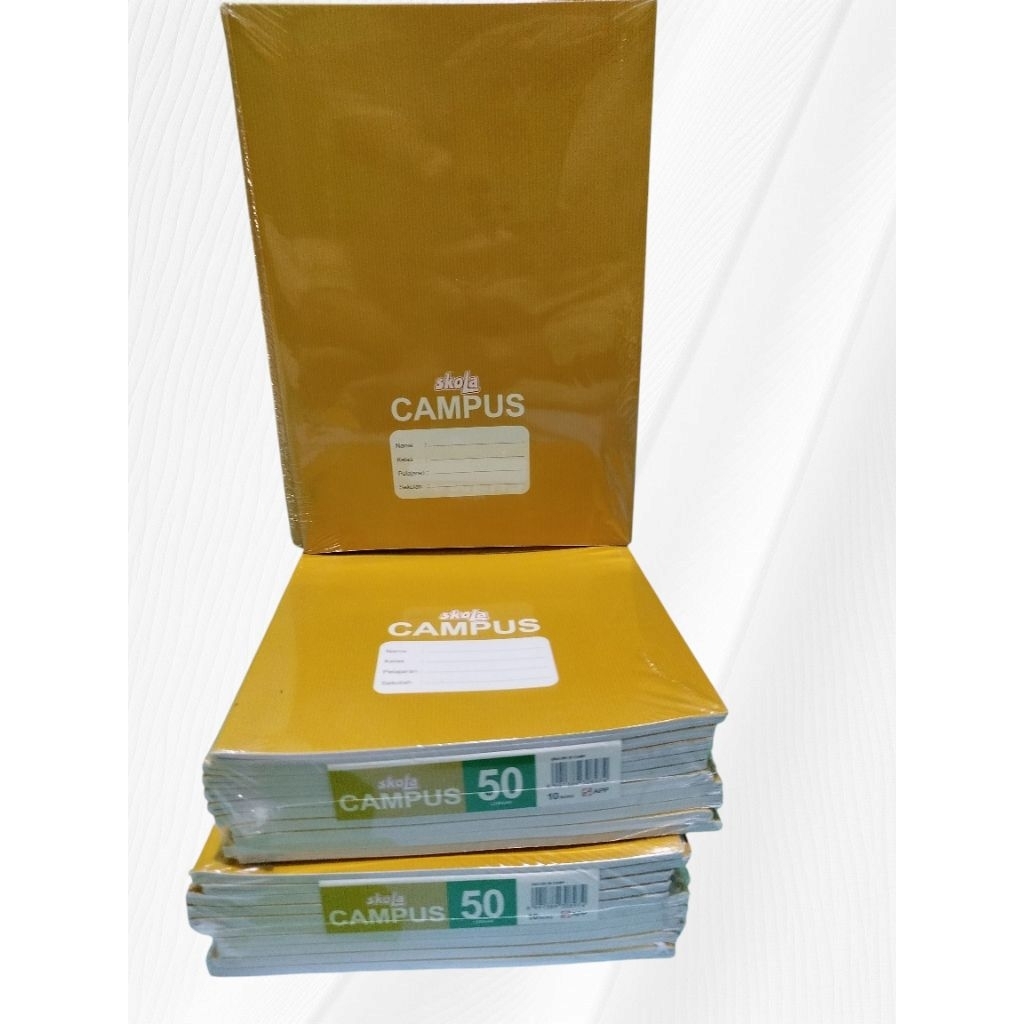 

Buku Skola Campus Coklat 50 lbr/pack