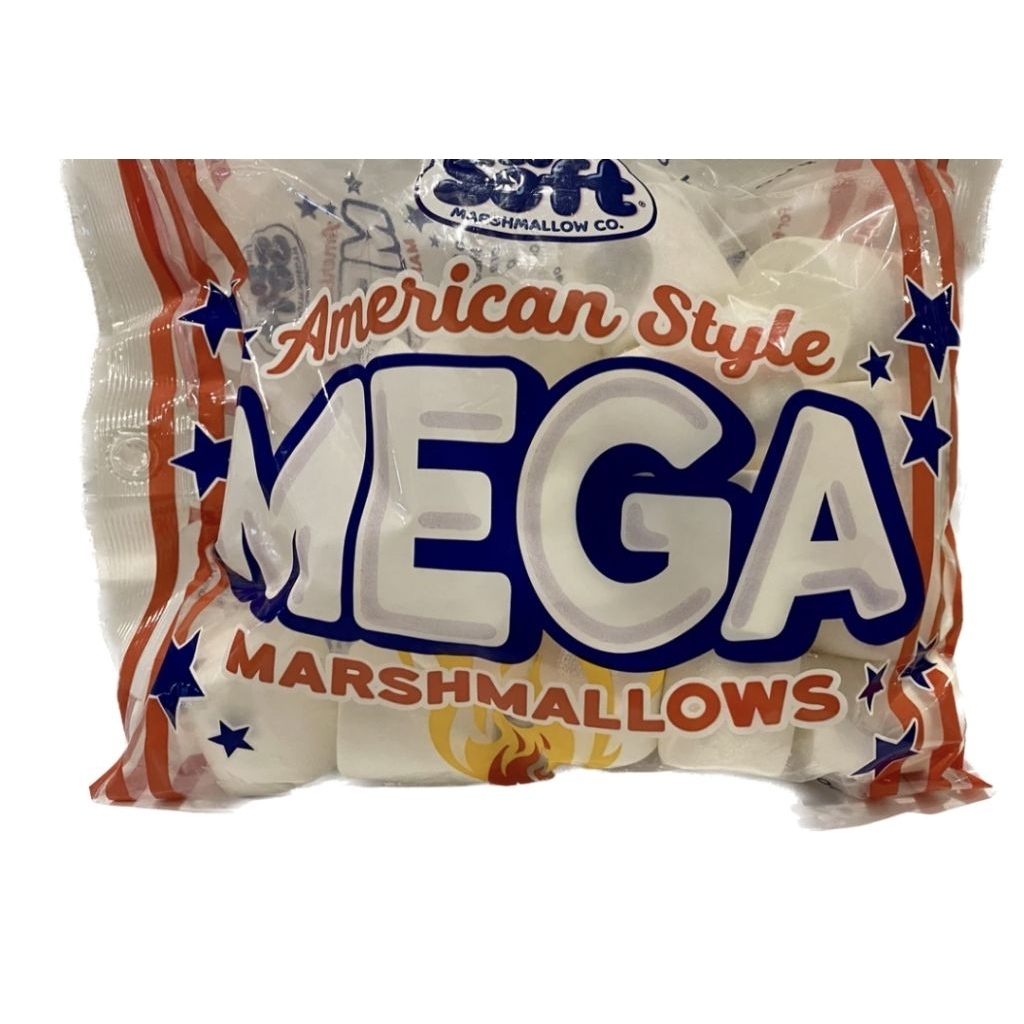 

Halal Giga Size Marshmallow Barbecue Camp Fire Besar Jumbo Marshmellow 500g Snackit Snack It CAMPFIRE Snek BBQ BIG American Style