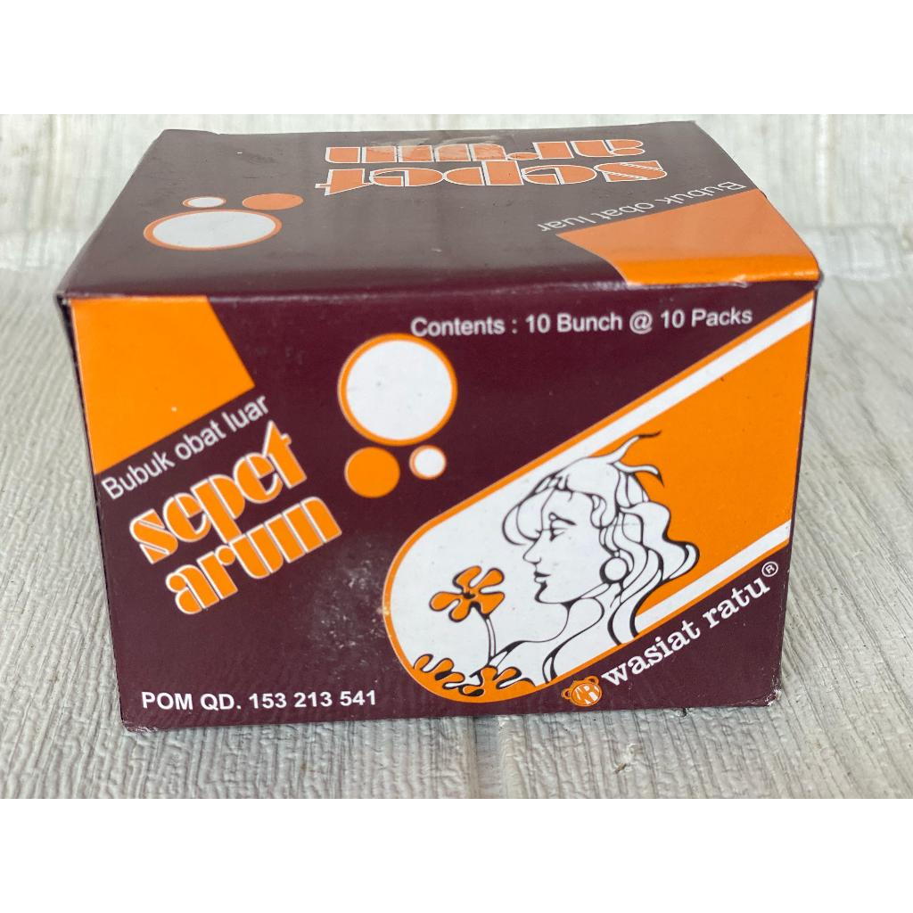 SEPET ARUM MANJAKANI 100 SACHET BUBUK CEBOK PEMBERSIH KEWANITAAN PERAPAT VAGINA KEMBALI PERAWAN