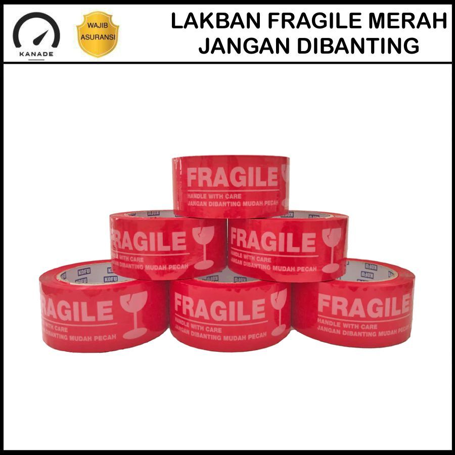 

Wajib Punya Ini Buat Packing Lakban Fragile Warna Merah Lakban Packing Perlindungan Barang