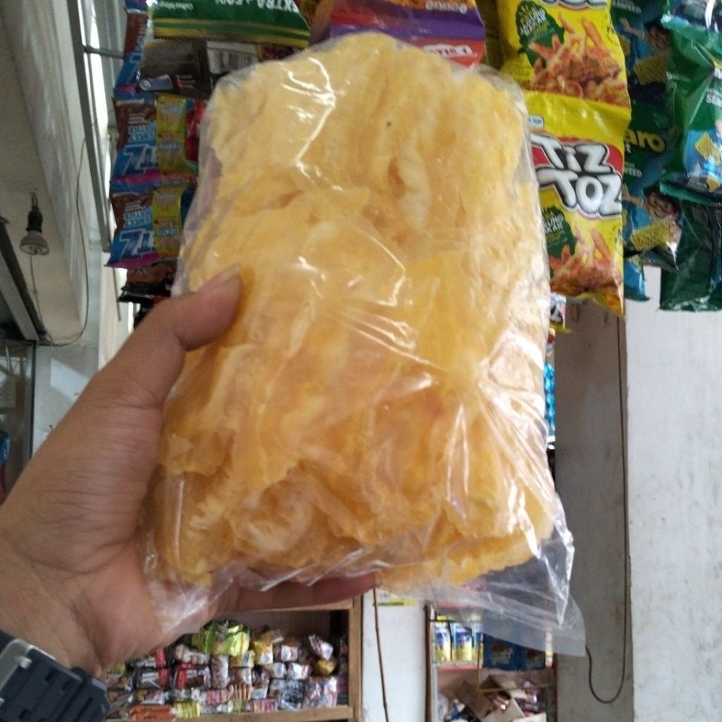 

krupuk singkong/ kerupuk tette