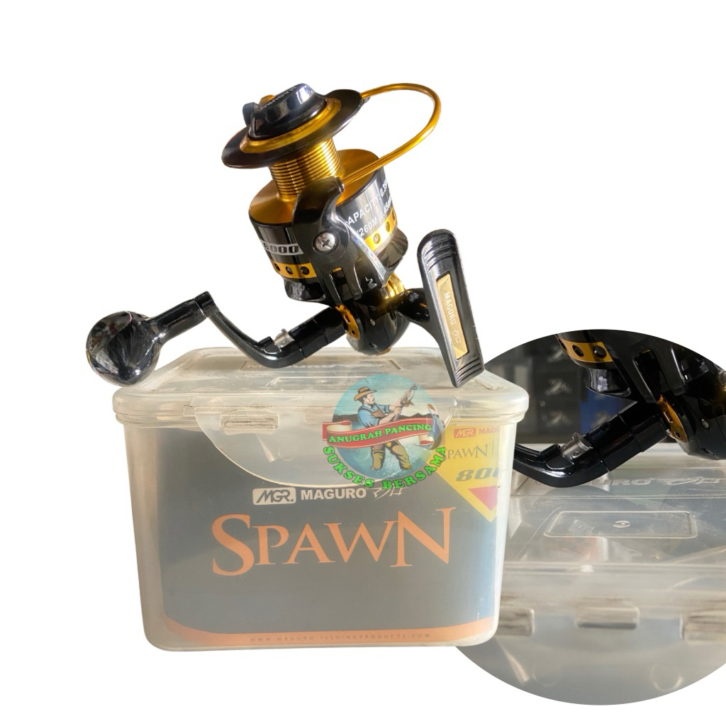 Reel Maguro SPAWN 8000 Ultra Smooth 5 Ball Bearings