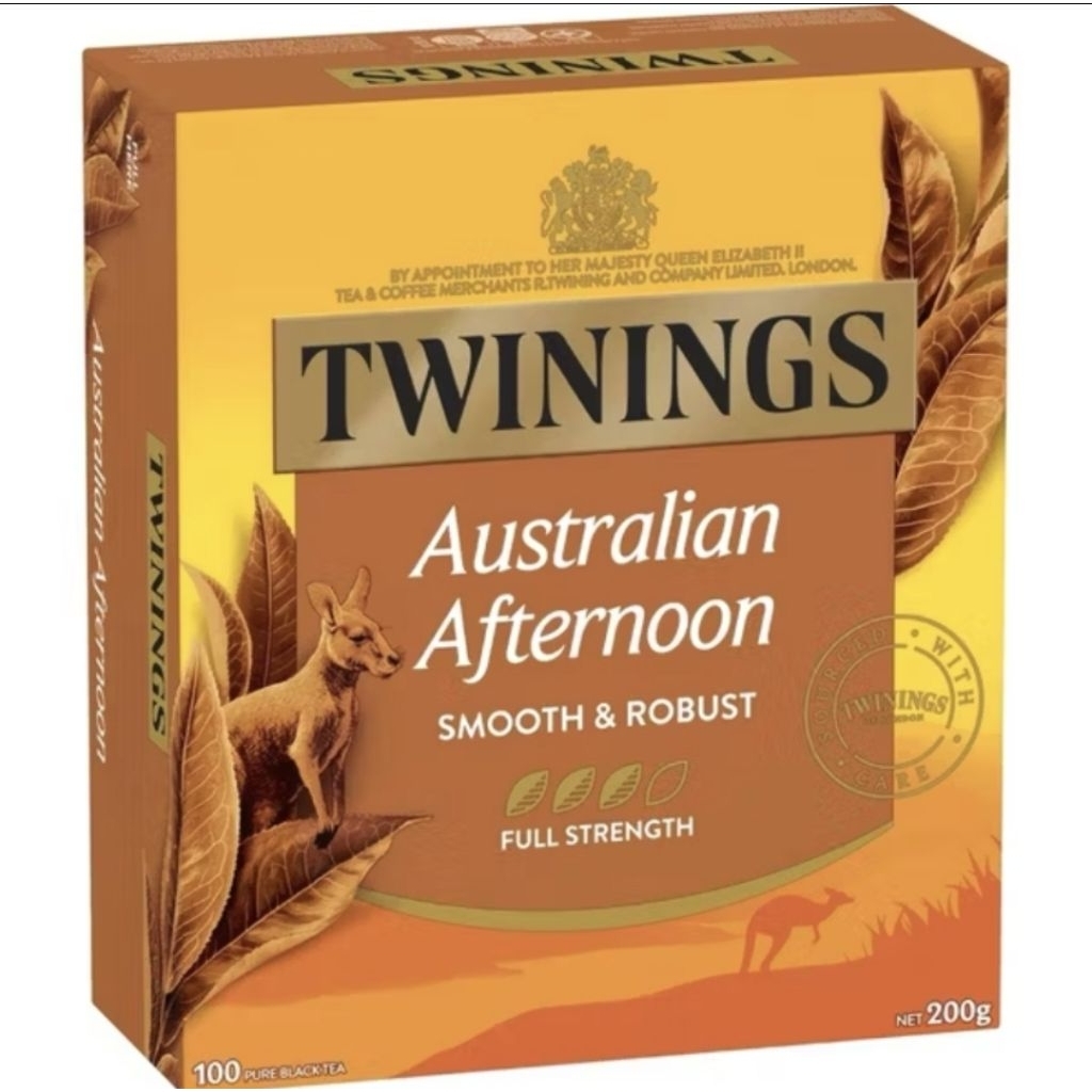

Twinings Tea Bags All Variant dari Australia Afternoon 100 Sachets Teh Oz Aussie 100p Packs Camomile Spearmint Peppermint Russian Vanilla Chai Vanila Honeybush Orange Mandarin French Earl Grey Spiced Apple Lemon Ginger Darjeeling