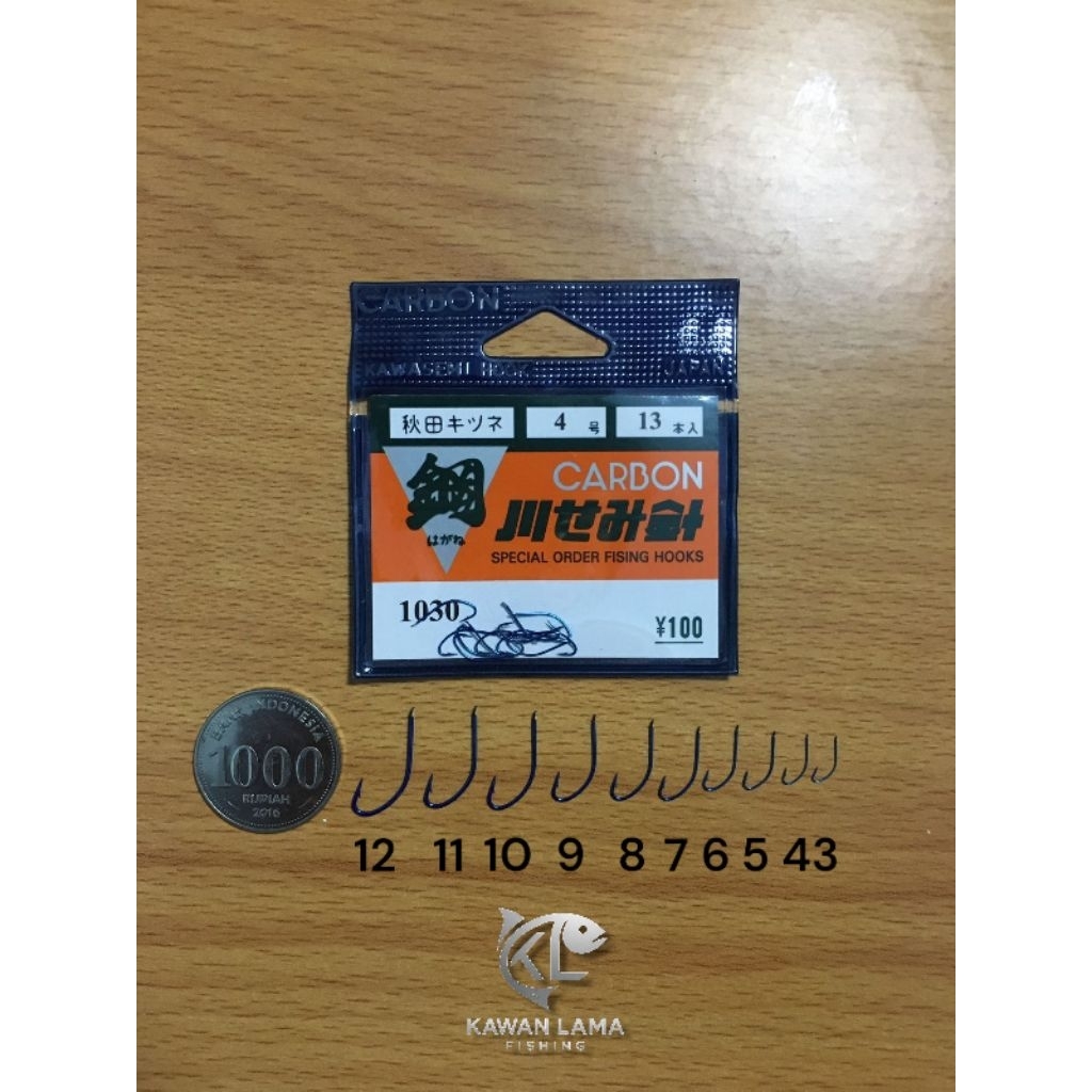 Kail Pancing/Kail Carbon Asli/Carbon Jepang 1030 Tanpa Lubang Puyu