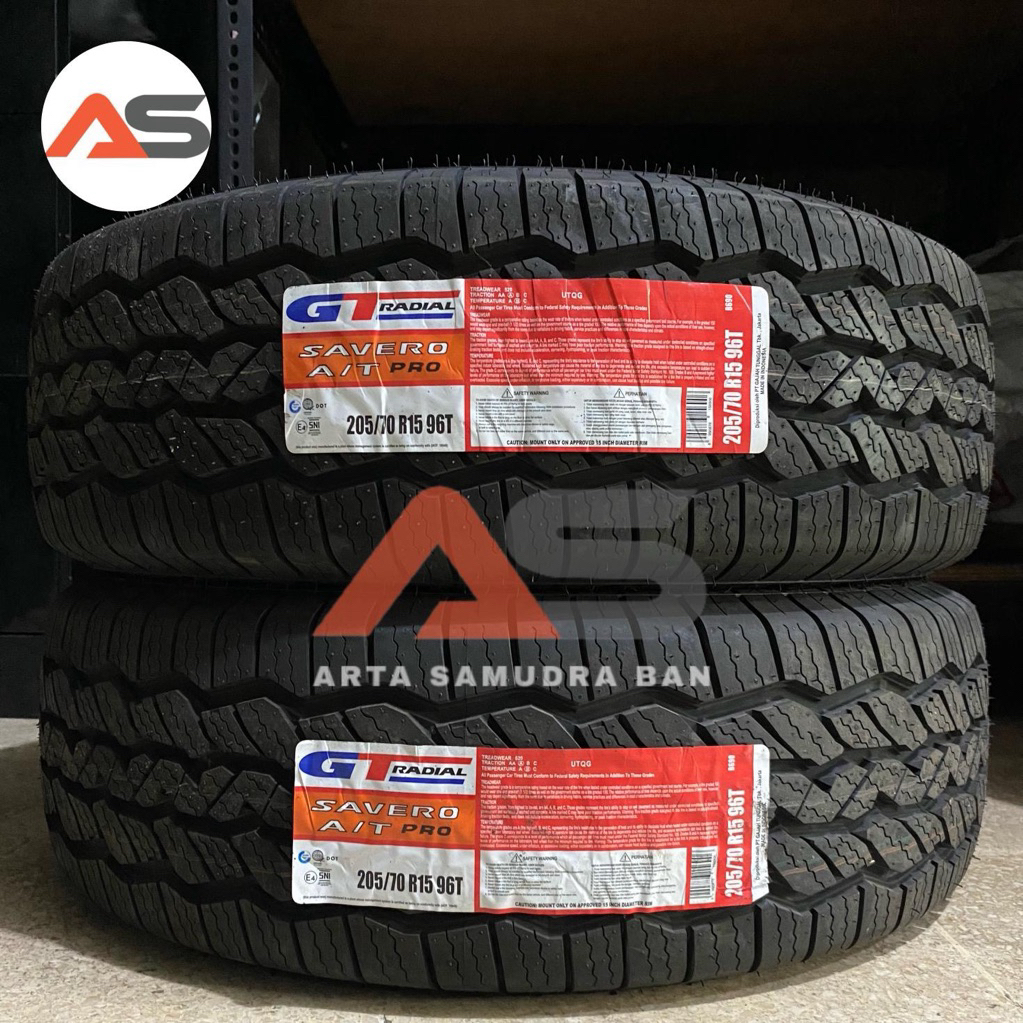 Ban GT Radial Gajah Tunggal Savero A/T AT Pro 205 / 70 R 15 R15
