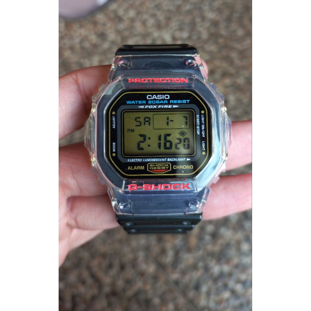 Casio G-Shock DW-5600E Second/Bekas/Preloved