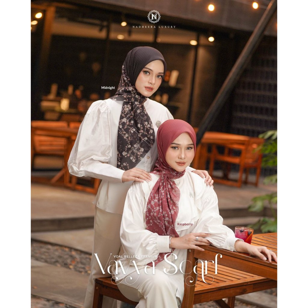 Vayya Scarf Hijab Motif By Nadheera Luxury