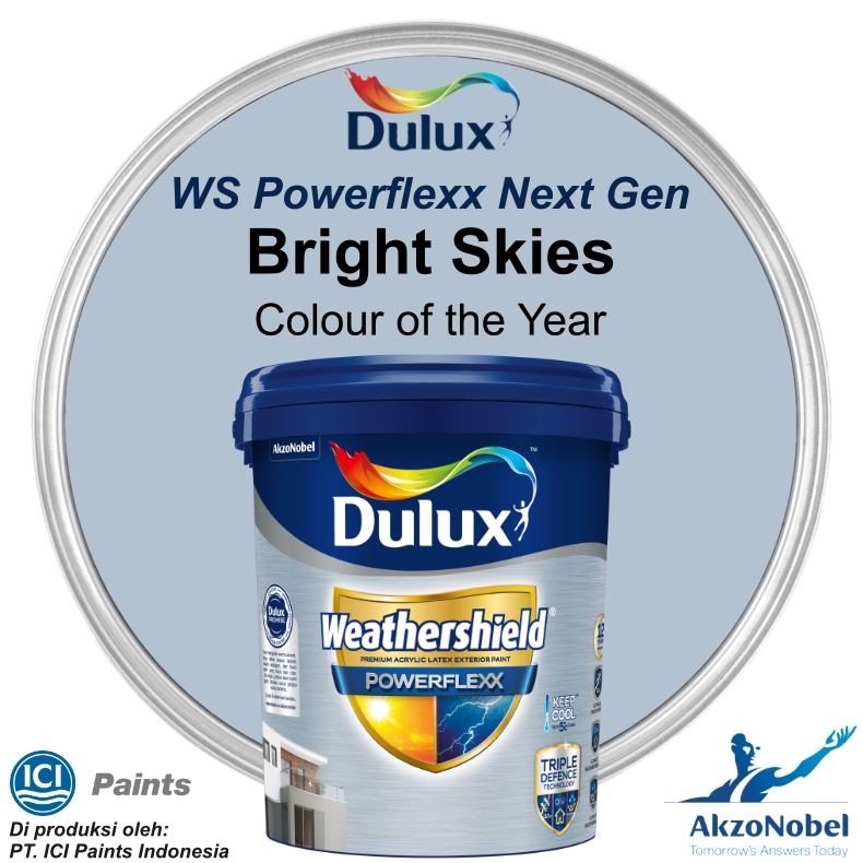 CAT DULUX WEATHERSHIELD POWERFLEXX 20 LT - BRIGHT SKIES
