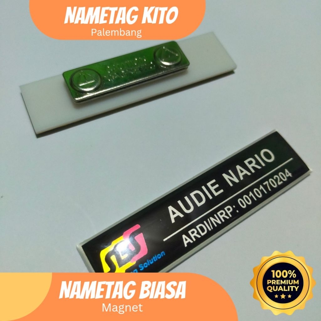 

Nametag Magnet || Papan Nama Magnet || Nametag magnet Murah