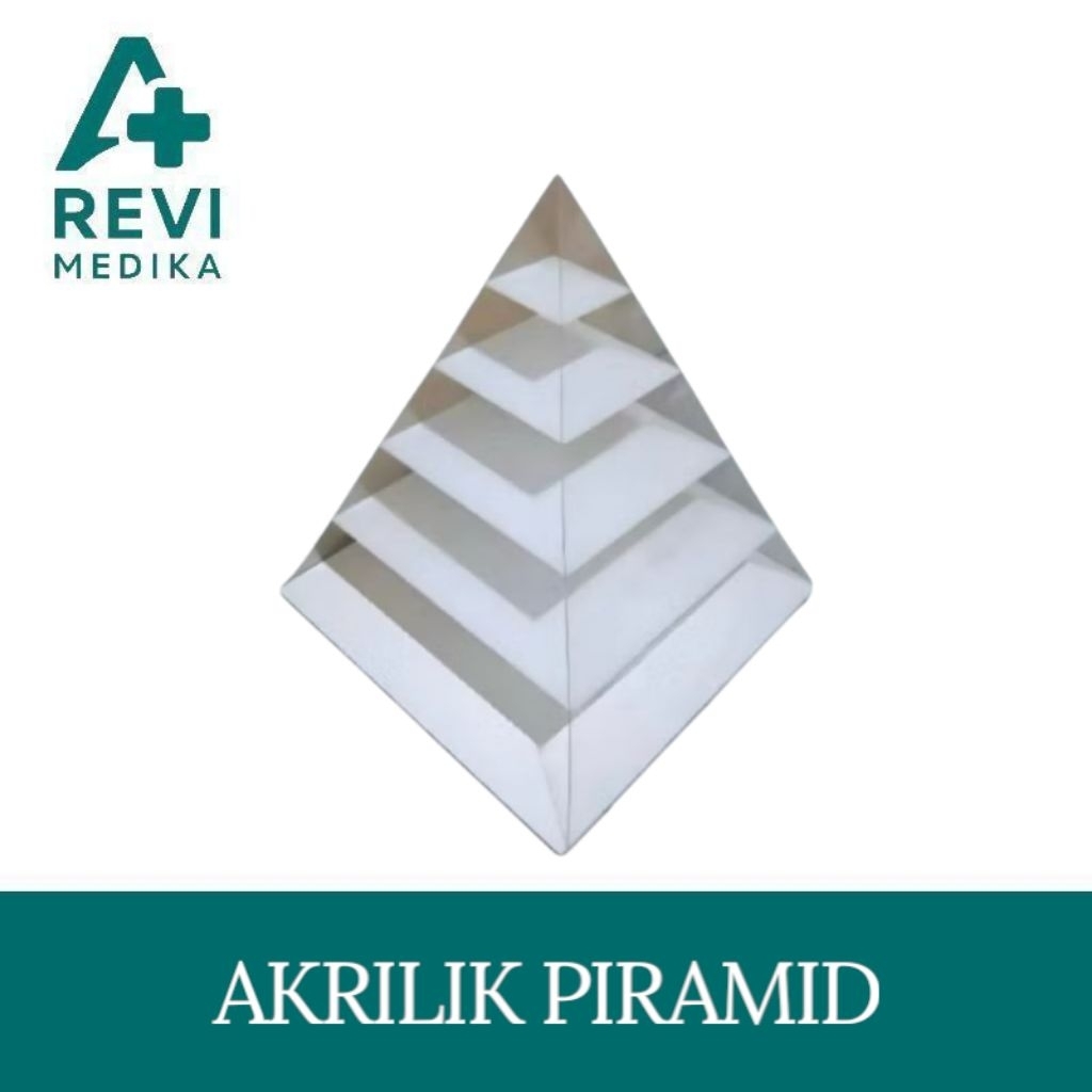 Akrilik Food Model Piramid / Piramida Food Model Akrilik