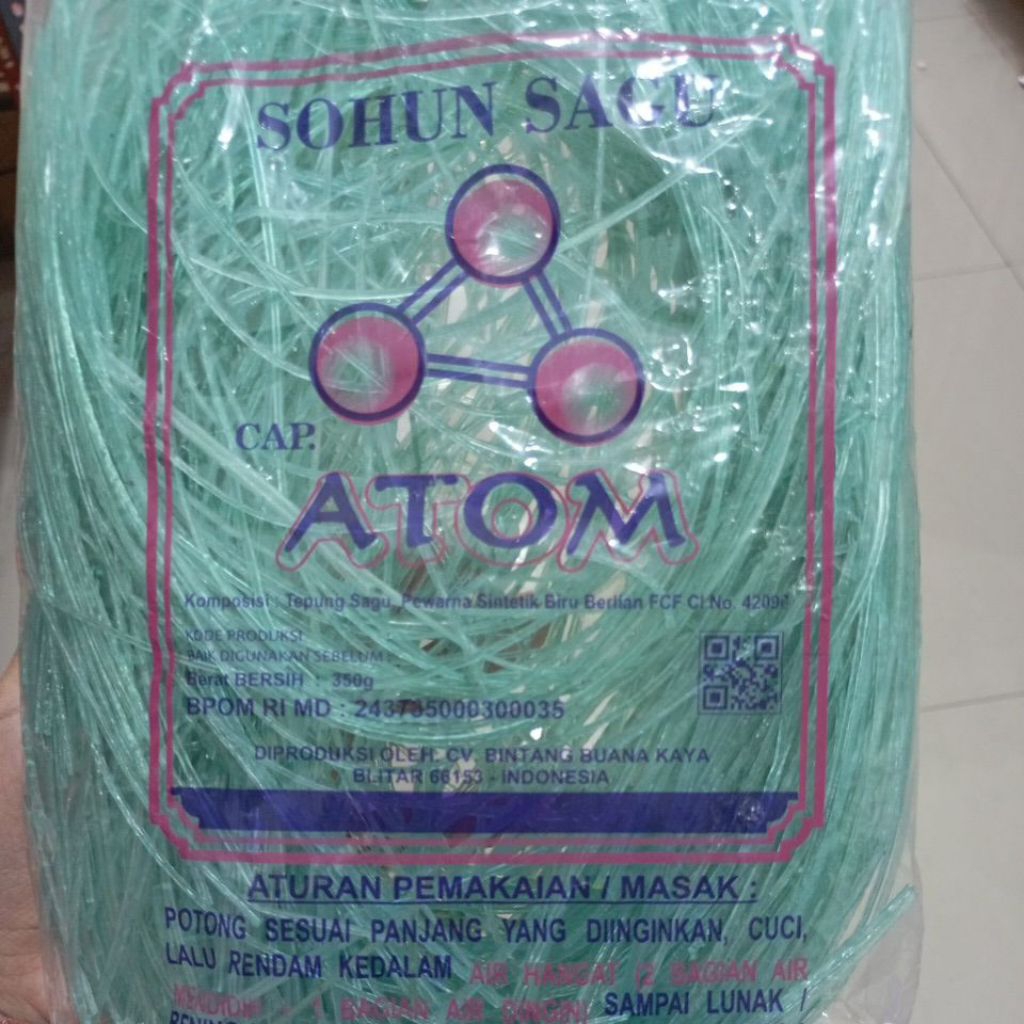 

Sohun Sagu Cap Atom Mi Suun 350g