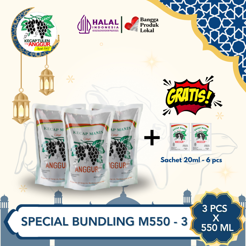 

Cap Anggur Spesial Bundling Pouch 550ml Idul Adha - 3 pcs