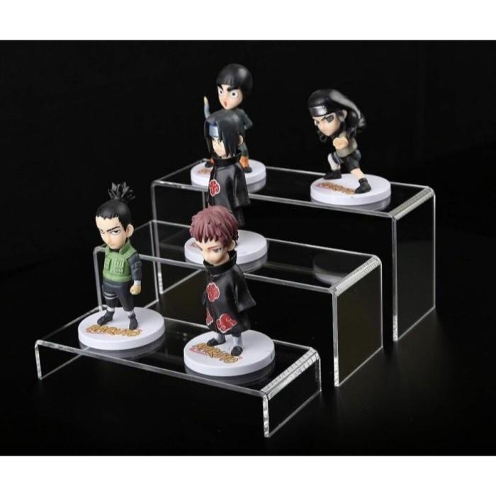 

Acrylic Stand Display Action Figure 1 Pcs Ukuran 20 x 10 x 10 Akrilik 3 mm Bahan Akrilik Transparan