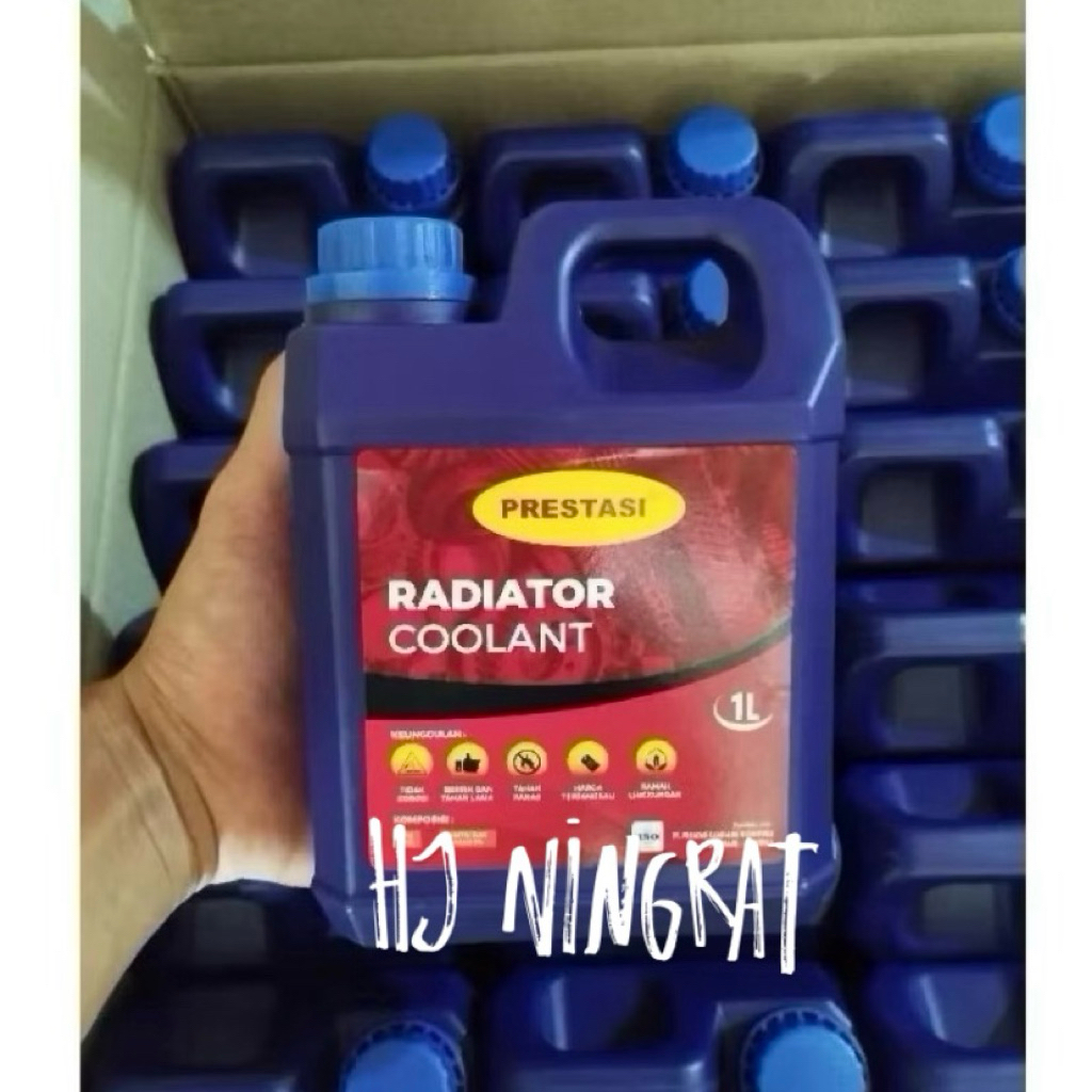coolant air radiator 1 liter merk prestasi air radiator motor mobil AIR RADIATOR PRESTASI UKURAN 1 L