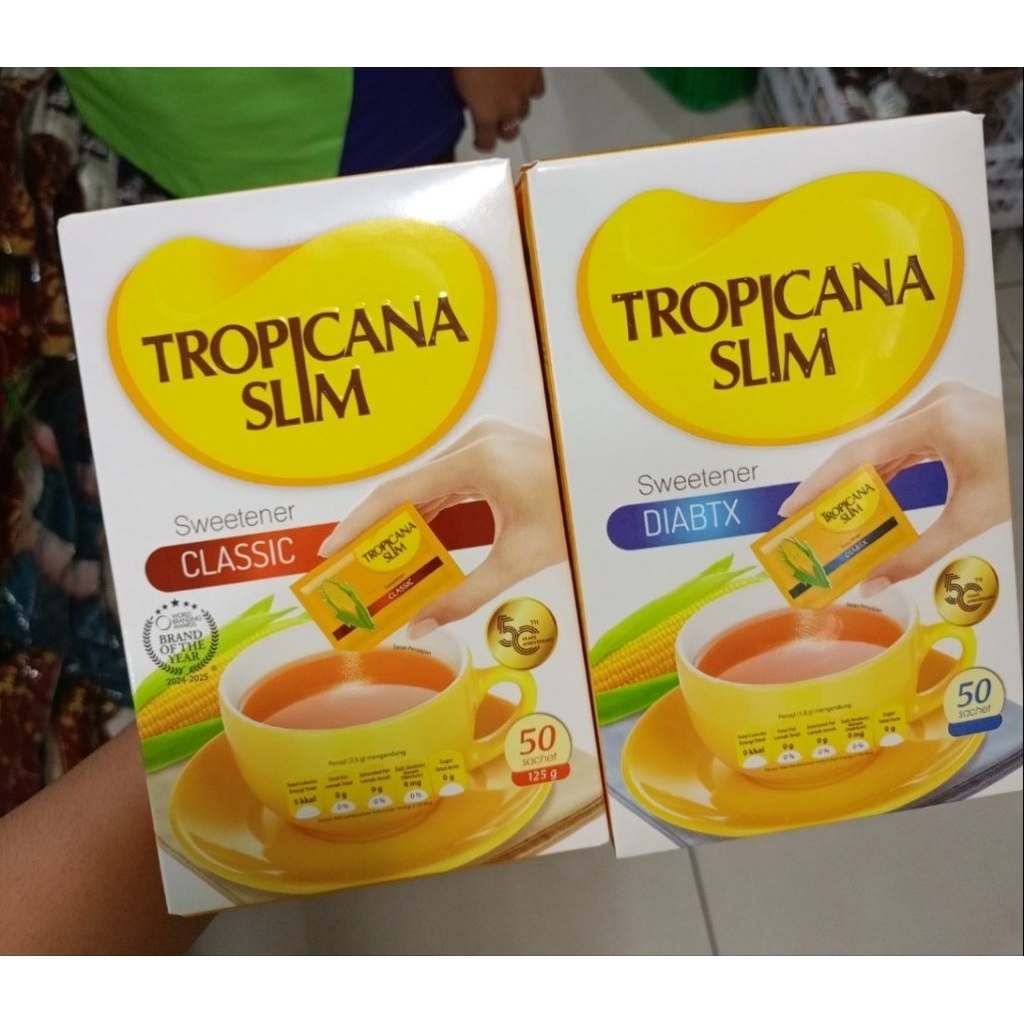 

TROPICANA SLIM SWEETENER 50'S (Classic)
