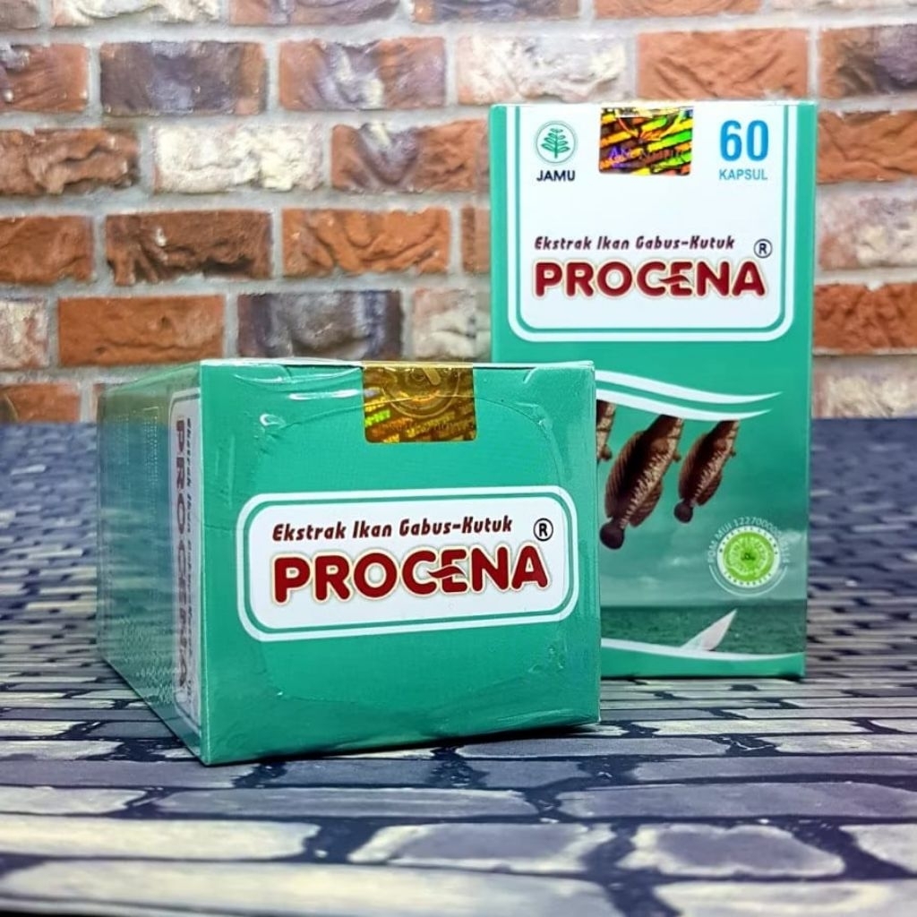 Minyak Ikan Kutuk Procena ( Kapsul Ekstrak Ikan gabus-Kutuk) Original