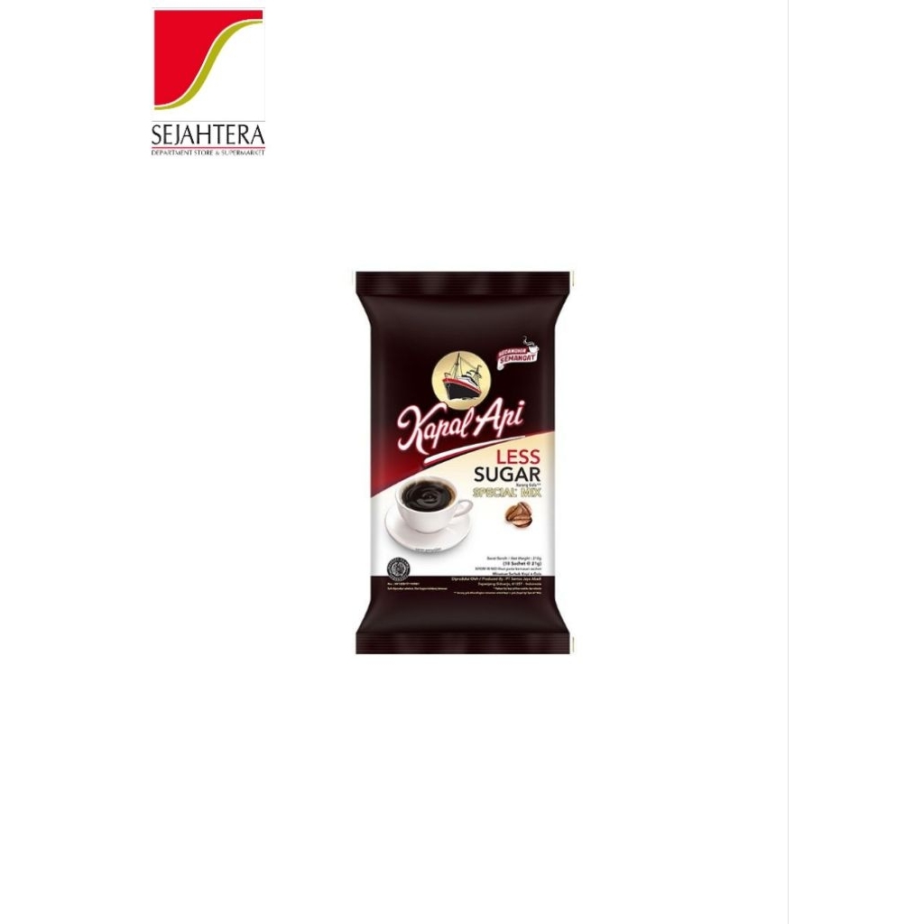

KAPAL API spesial mix less sugar 10x19gr