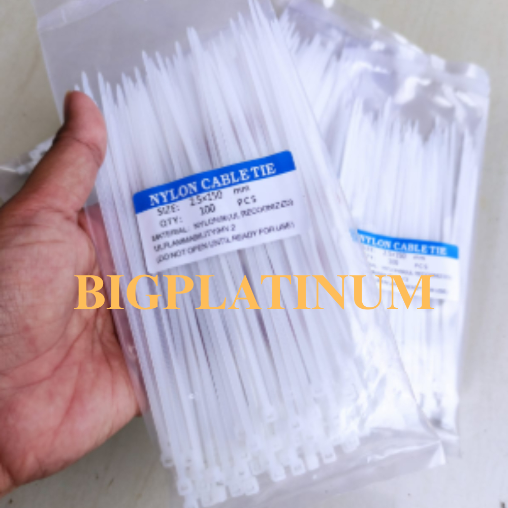 

Kabel Stik / Tali Tis / Cable Ties / Kabel Ties Tebal Nylon 20Cm X 3,6mm