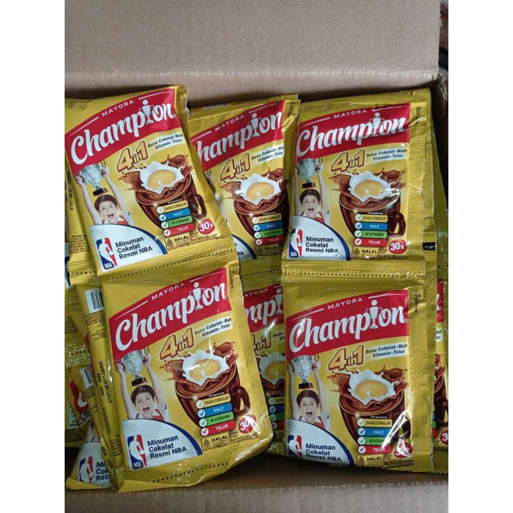 

Energen Champion 10 Sachet-Minuman Cokelat
