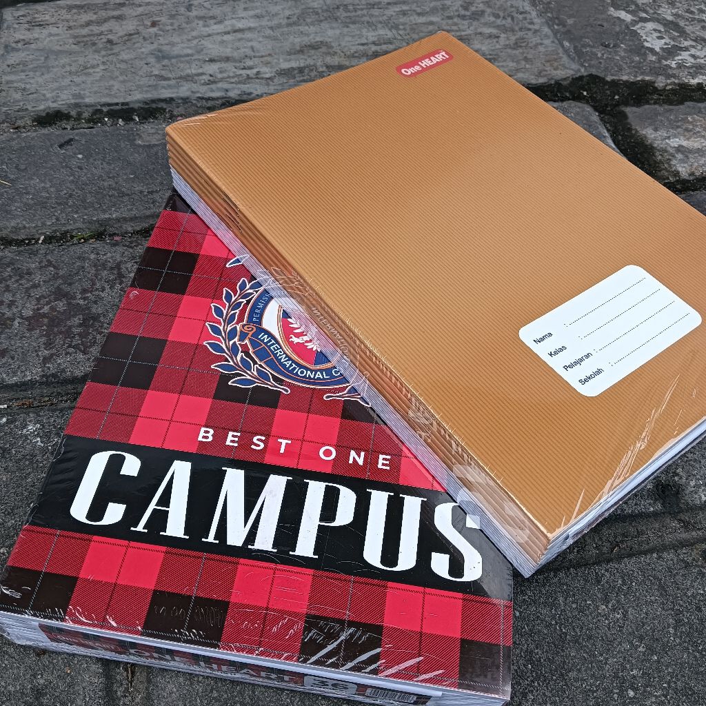 

1 Pack Buku Boxi Campus OneHeart 36Lembar Bogbos 17x25cm Grosir