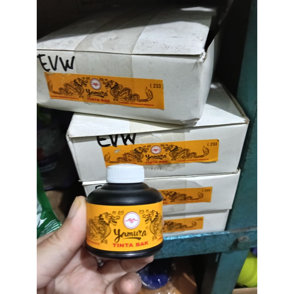 

100% ORIGINAL TINTA CINA YAMURA. TINTA KALIGRAFI YAMURA. TINTA BAK STEMPEL YAMURA GAMBAR NAGA.