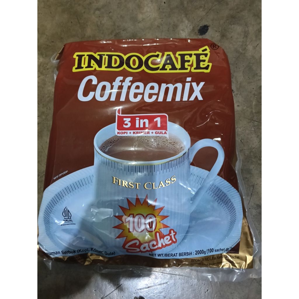 

INDOCAFE COFFEEMIX 100 SACHET. INDOCAFE 3 IN 1. COFFEE INDOCAFE PACK. KOPI SEDUH. COFFEE. INDOCAFE COFFEEMIX 100PC. KOPI INDOCAFE. INDOCAFE KOPI