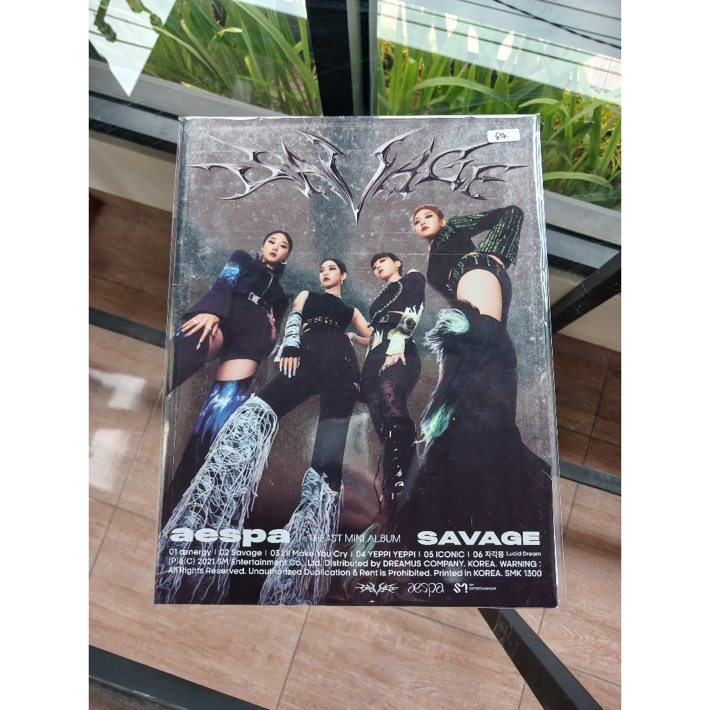 UNSEALED Official Album aespa Girls Kwangya Real Vers. My World Savage Karina Giselle Winter Ningnin