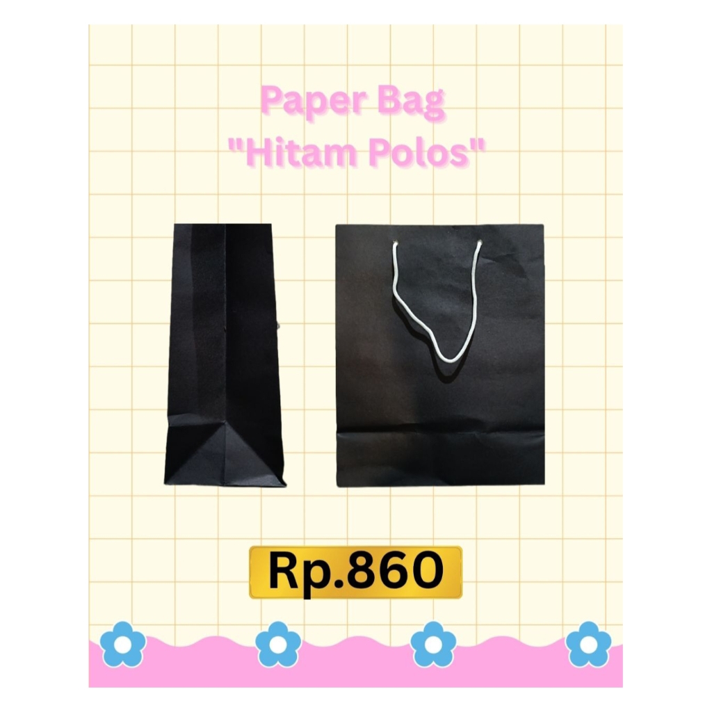 

Paper Bag "Hitam Polos
