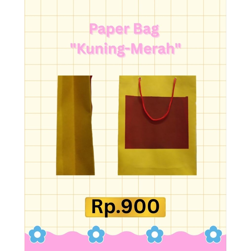 

Paper Bag "Kuning-Merah